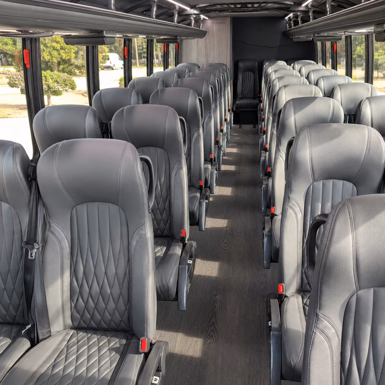 cuyahoga falls private event transportation onboard seating