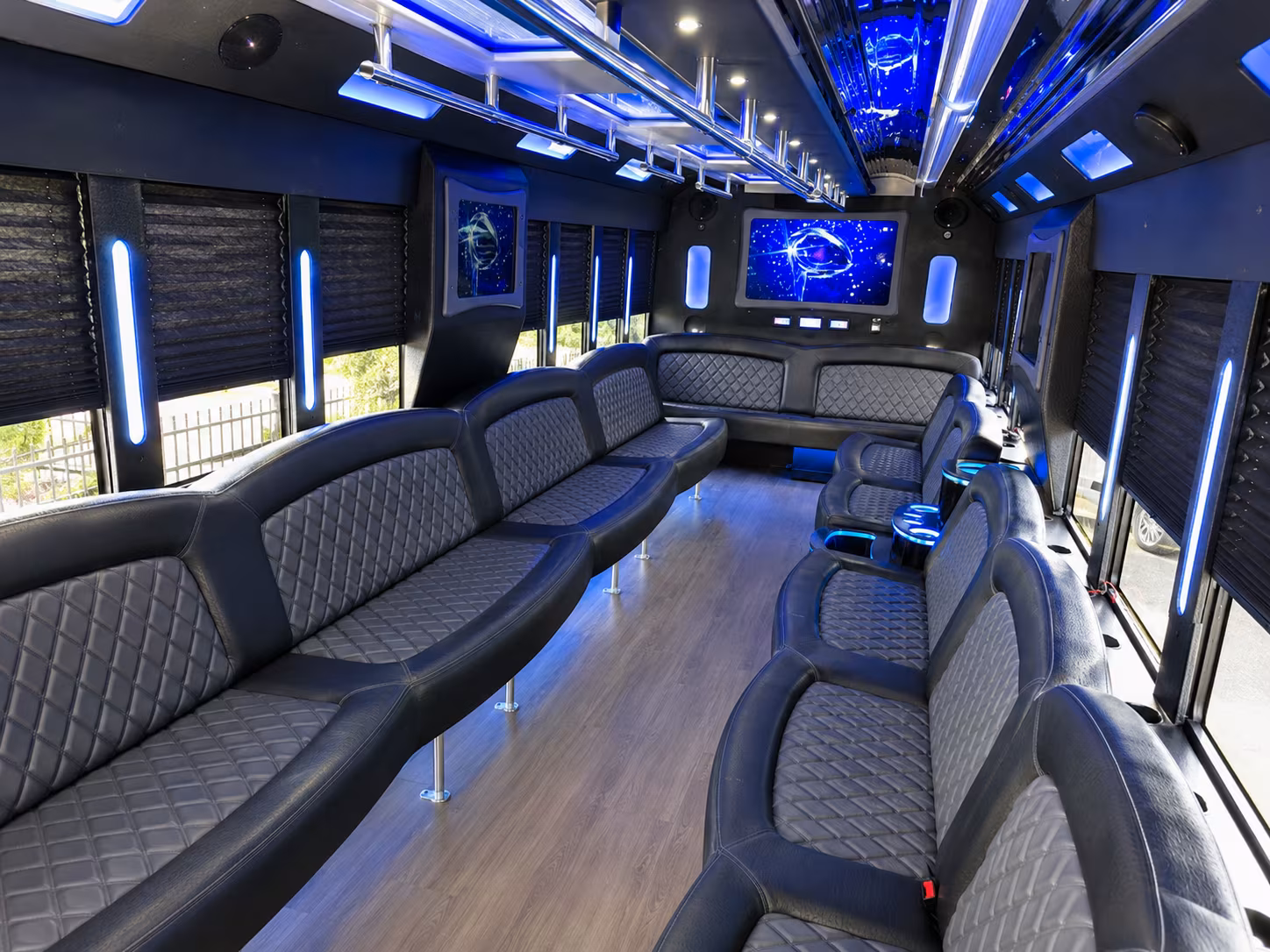 cuyahoga falls sporting event party bus rental