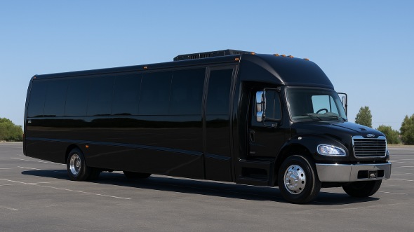 Exterior of Charter Bus Company Dublin's 15 Passenger Minibus in Dublin