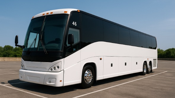 Exterior of Charter Bus Company Dublin's 50 Passenger Charter Bus in Dublin