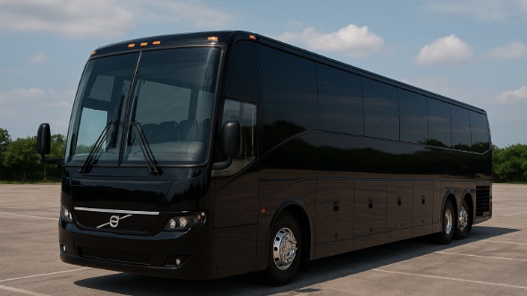 Exterior of Charter Bus Company Dublin's 54 Passenger Charter Bus in Dublin