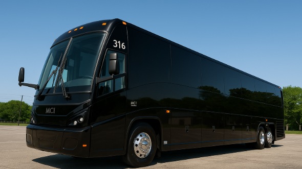 Exterior of Charter Bus Company Dublin's 56 Passenger Charter Bus in Dublin