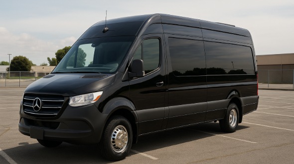 Exterior of Charter Bus Company Dublin's Sprinter Limo in Dublin